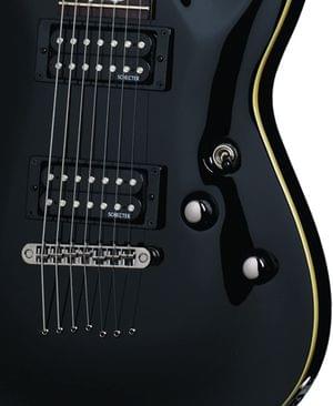 1639204596616-Schecter Omen-7 BLK Black 7 String Electric Guitar 6.jpg